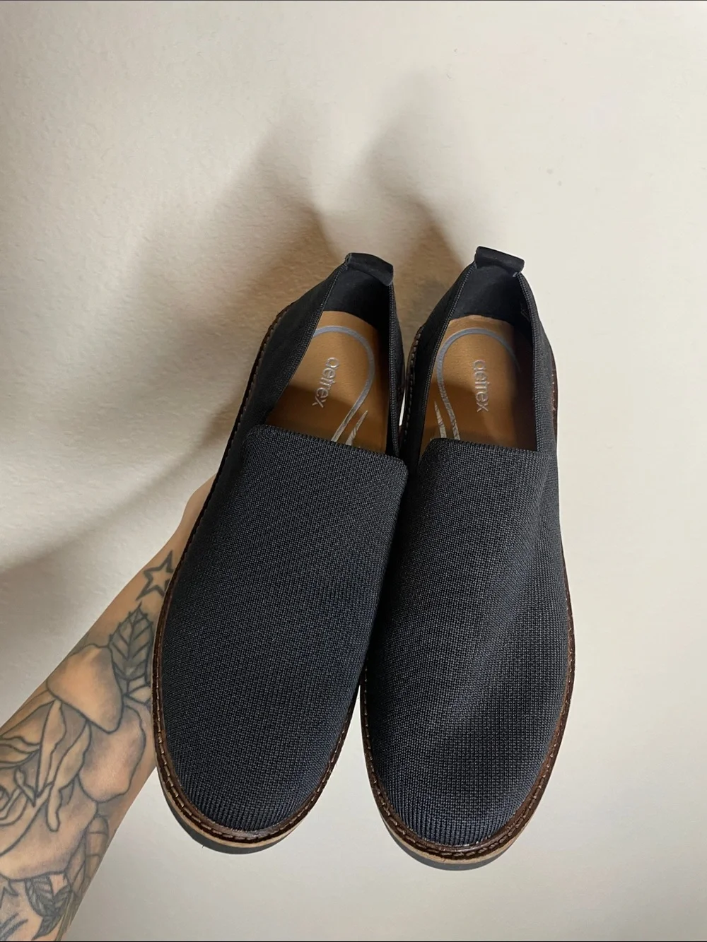 Aetrex | Women’s Black Chloe Slip On Loafers Size 7 - Picture 3 of 7
